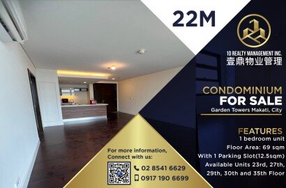 Garden Towers, Makati City For Sale