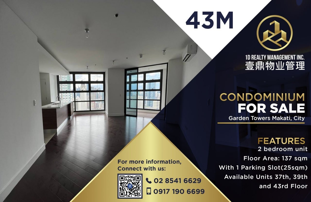 Garden Towers Makati City - For Sale